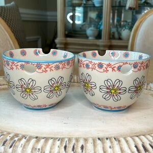 Yokohama Studio Hand Painted Soup Bowls (2)